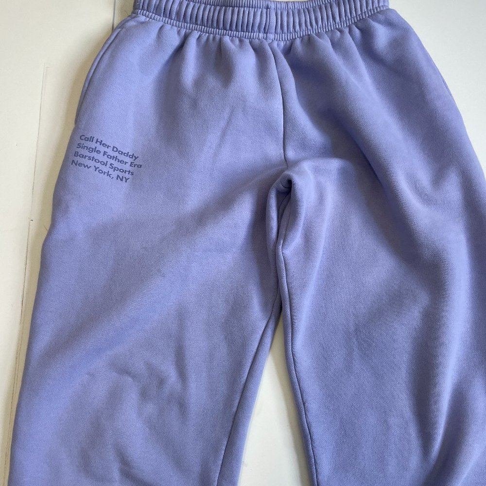 Barstool Light Purple Sweat Pants Size XS